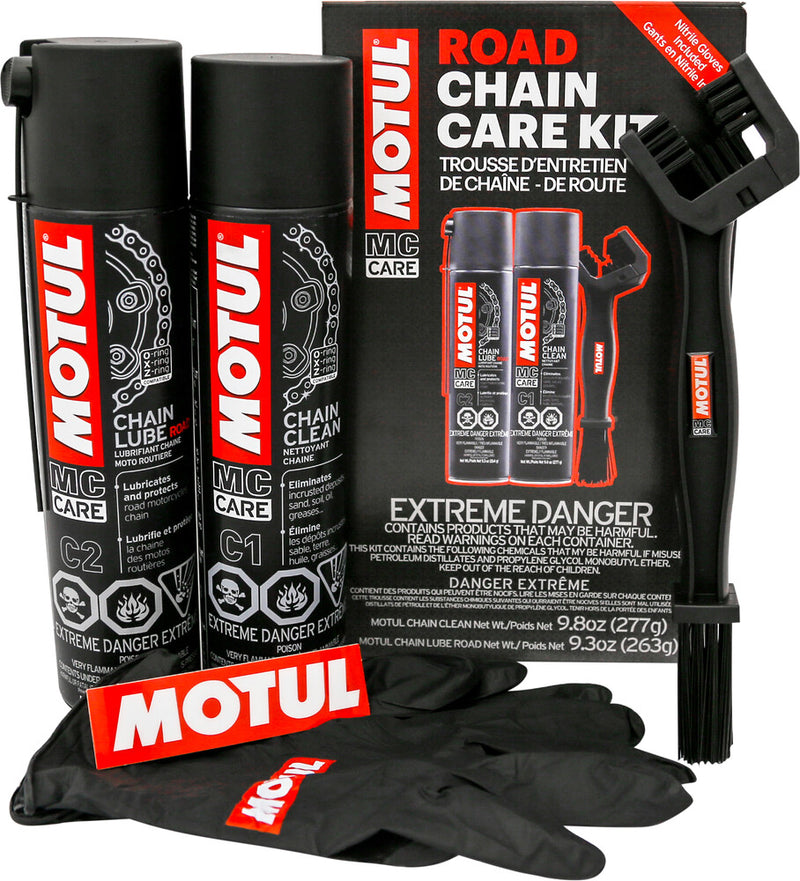 Motul 82-2217 109767 CHAIN CARE KIT ROAD