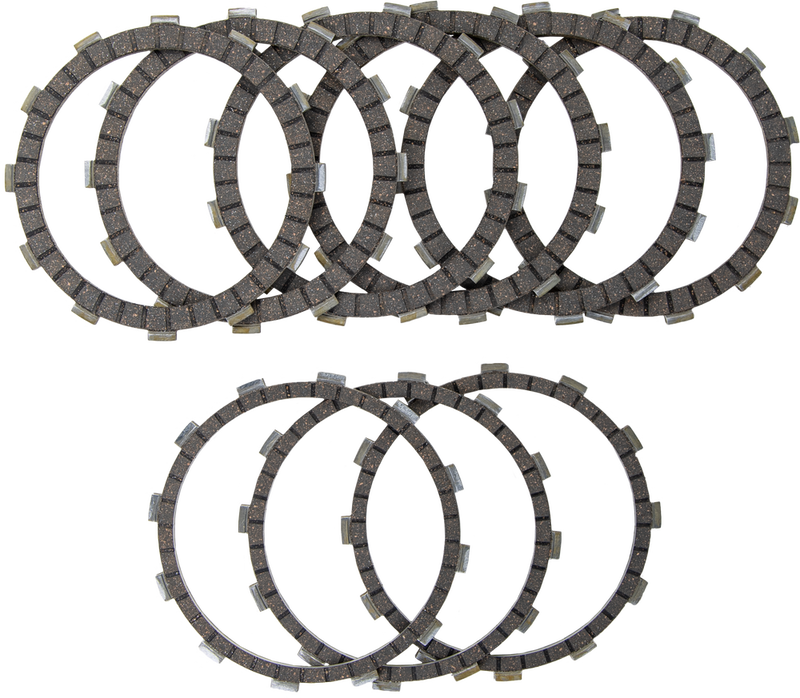 Harddrive Organic Clutch Friction Plates SET - HD7002 For Harley Tri / Electra Glide / Touring / Softail 2014-2017