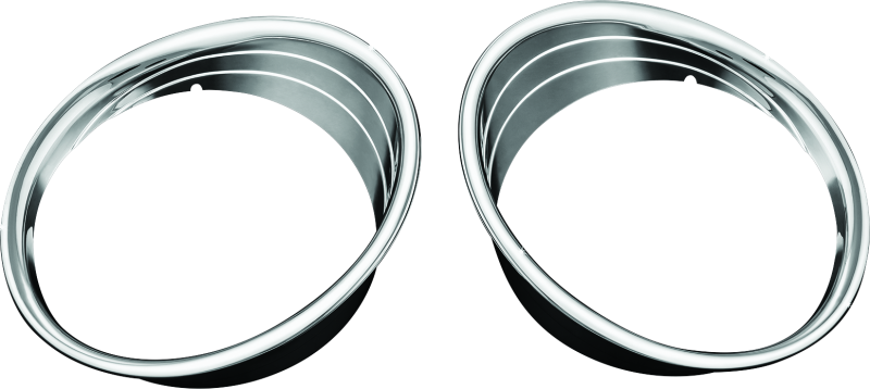 Kuryakyn 5622 Driving Light Bezels Indian Chrome - Photo - Primary