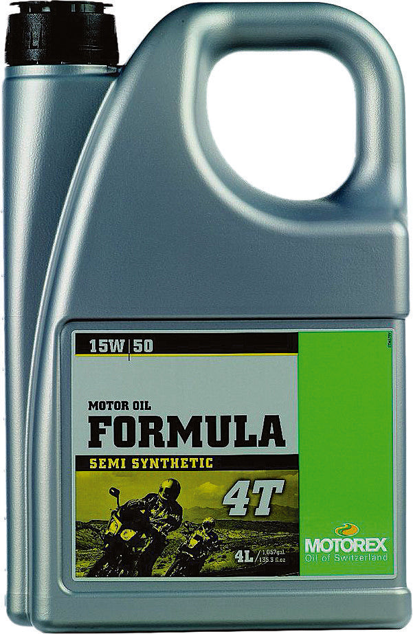 Motorex 580-0261 306183 FORMULA MOTOR OIL 4T 15W50 4L