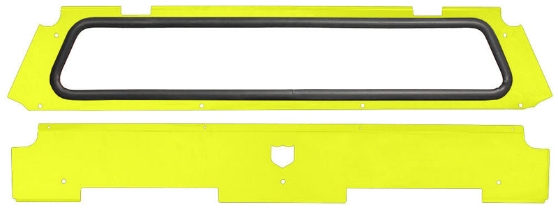 Pro Armor Rear Windshield Lime Squeeze - P144W461LSQ-630 Polaris RZR 2014-2022