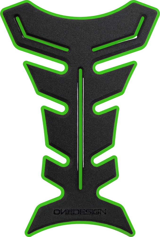 One Emblems 623-1163G HDF9V HDF TANKPAD BLACK/GREEN