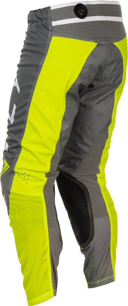 Fly Racing 379-32432 379-32432 KINETIC MESH CENTER PANTS GREY/WHITE/HI-VIS SZ 32