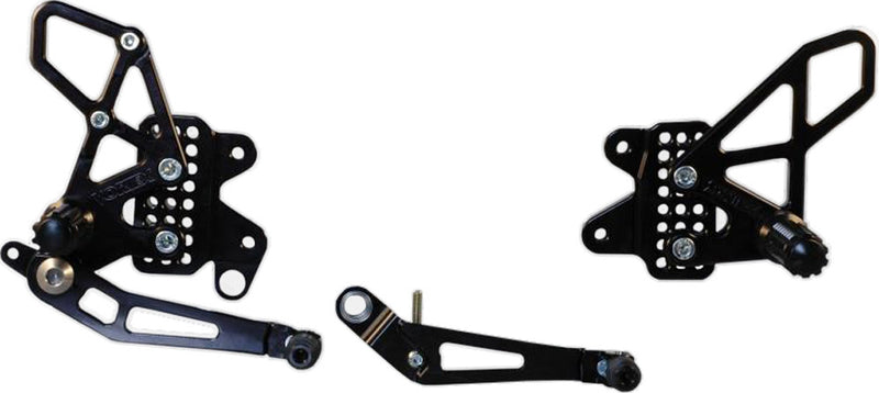 Vortex Rear SET Complete Black - RS582K Suzuki 600 / 750 2006-2023