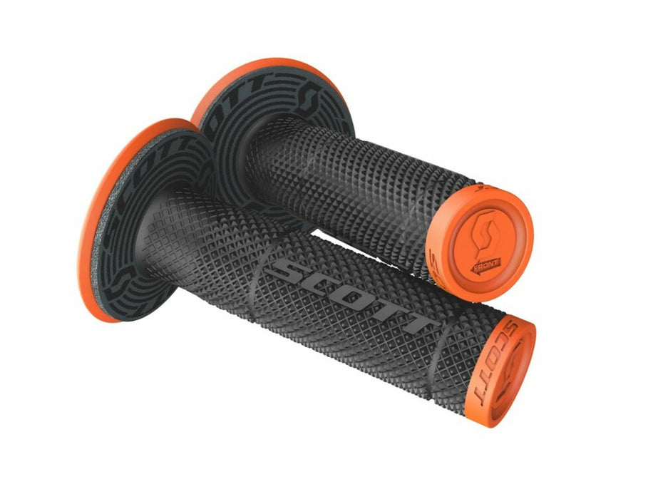 Scott 51-1252 219624-5857 SX2 GRIPS NEON ORANGE/BLACK