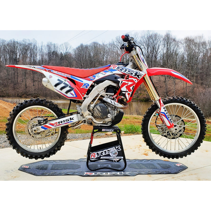 RISK RACING 4101-0491 00381 A.T.S Adjustable Top Moto Stand - Magnetic Stand - Moto - Adjustable Top/Magnetic