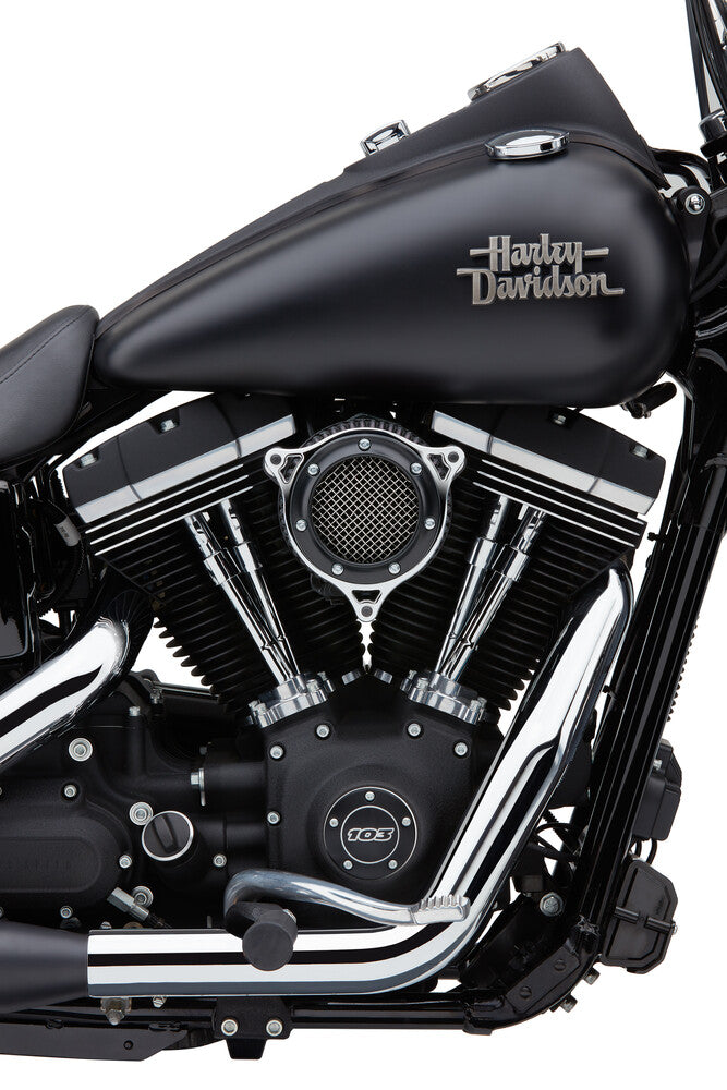 Cobra RPT Air Intake System Black Chrome FLH FLT - 606-0100-05BC-SB For Harley Touring 2008-2016