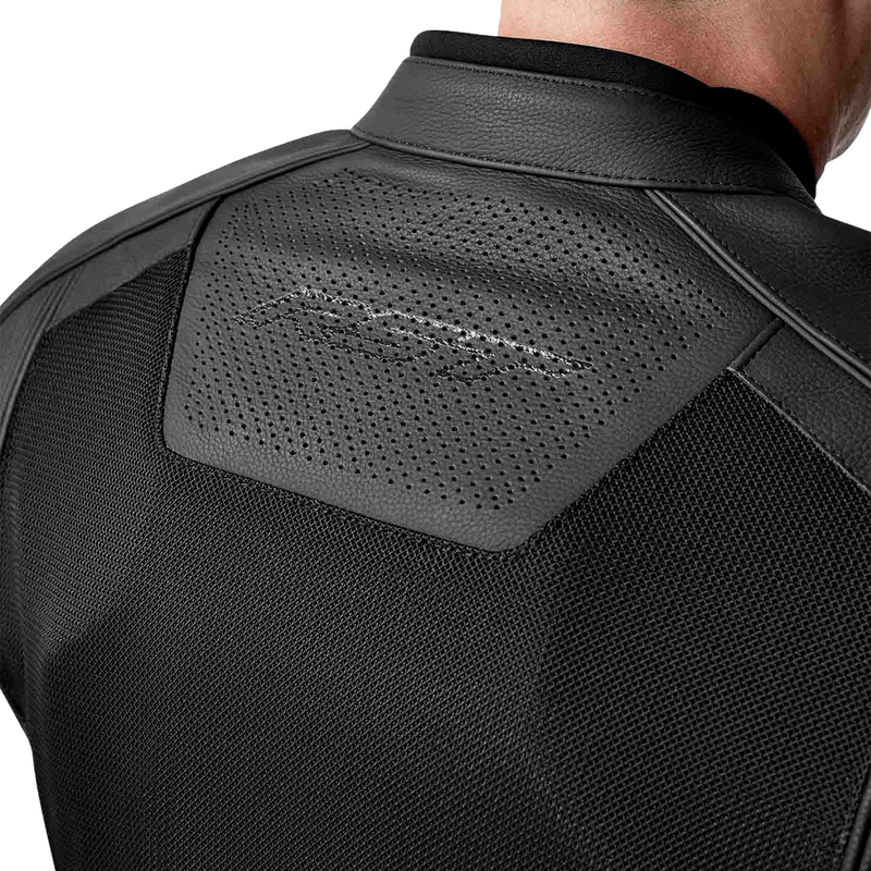 Rst S1 D3O Mesh Leather Jacket Black XS - 103606BLK-38