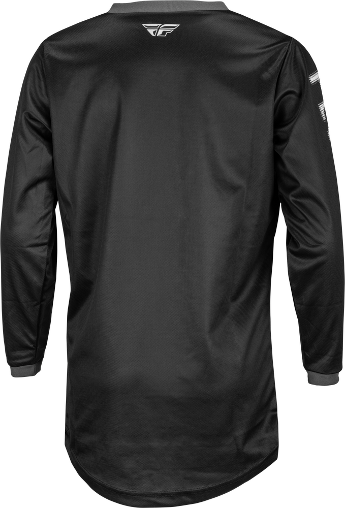 Fly Racing Youth F-16 Jersey Black White YS