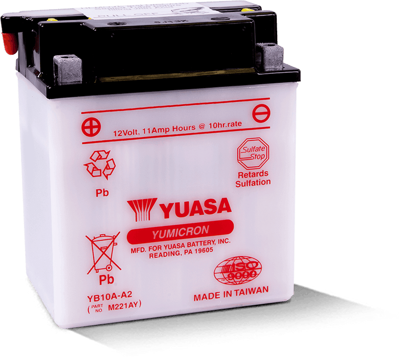 Yuasa Battery YUAM221AY Yuasa YB10A-A2 Yumicron 12-Volt Battery - User 1