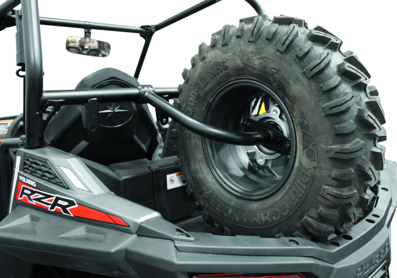 DragonFire Racing 520671 15-22 Polaris RZR S 900 Spare Tire Carrier - Photo - Primary