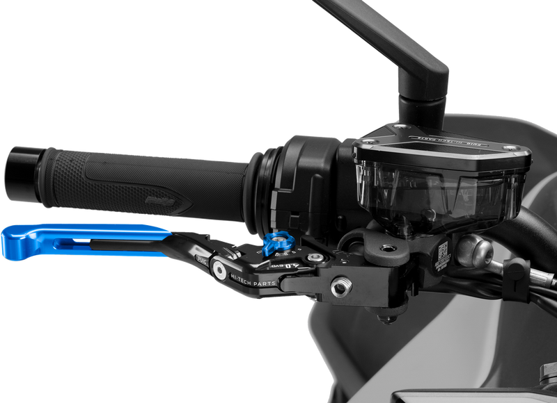 Puig Hi-tech Parts 561-00414B 414ANA BRAKE LEVER 4.0 FOLD/EXTEND BLUE