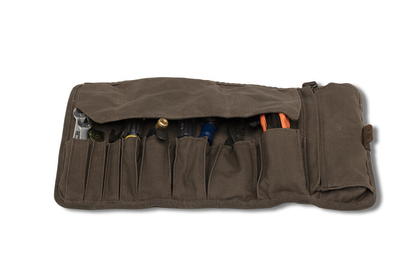 Burly Brand 750-05520 B15-1030D TOOL ROLL DARK OAK
