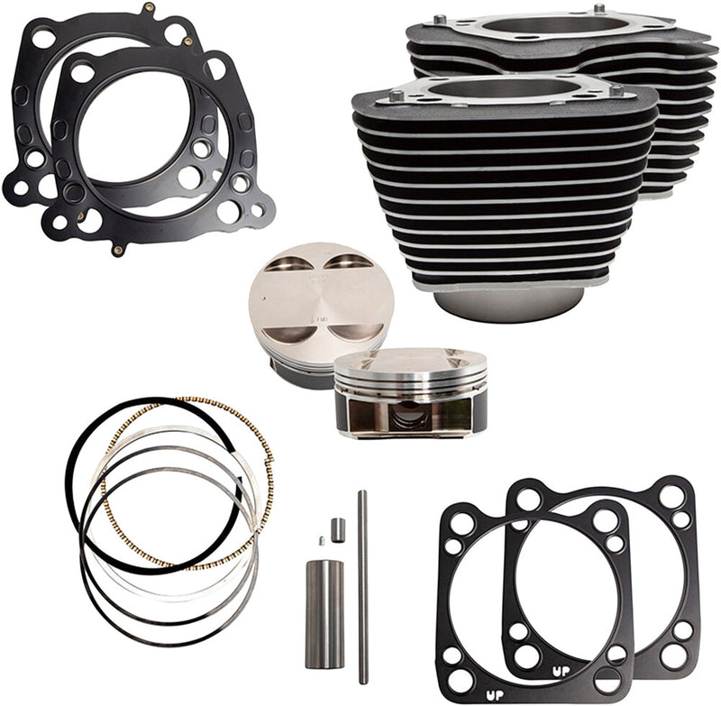 Rocket Performance Garage Llc BIG Bore Cylinder Kit 124" M8 (exc.vvt) - 8-8101 For Harley Motorcycles 2017-2021