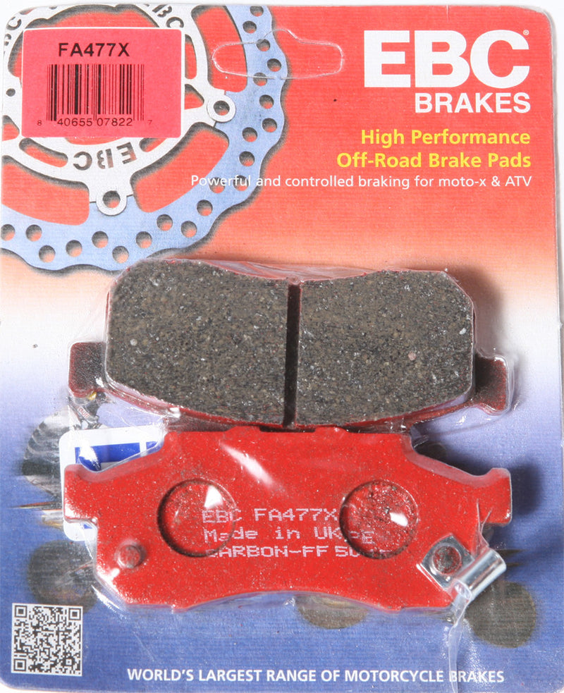 EBC Brake Pads - FA477X Honda Big Red 2009-2012