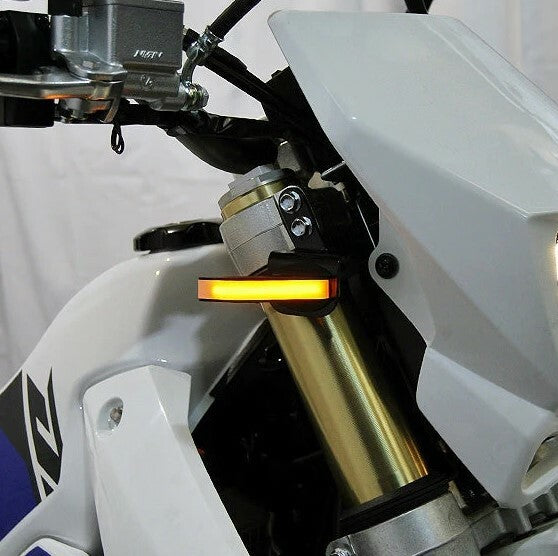 New Rage Cycles 565-0143 DRZ-400-FB FRONT LED TURN SIGNALS SUZ