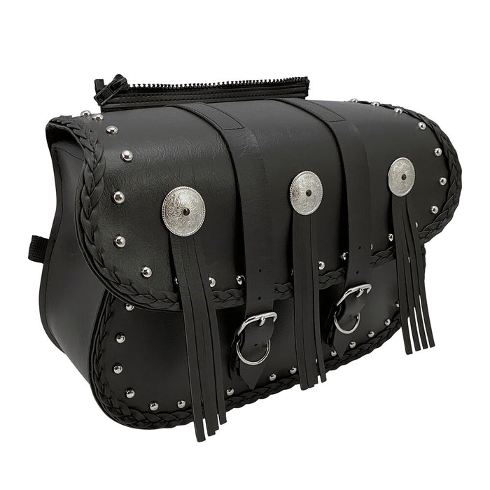 Willie & Max 63-01111 58320-00 SADDLEBAG STANDARD WARRIOR 14"X10"X4.5"