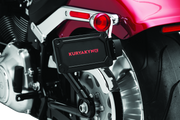 Kuryakyn 3142 Nova Side Mount License Plate Frame Gloss Black - User 1
