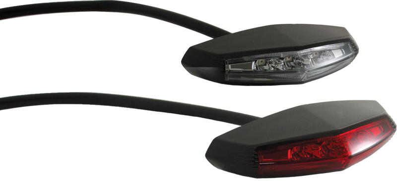 Koso North America LED Tail Brake Light RED Lens - HB031000