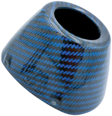 Fmf 79-040694 040694 CARBON CAP 4.1 NEW STYLE BLUE CARBON