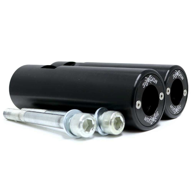 Shogun 71-1781 715-5669 PA2 FRAME SLIDERS NO CUT BLACK SUZ