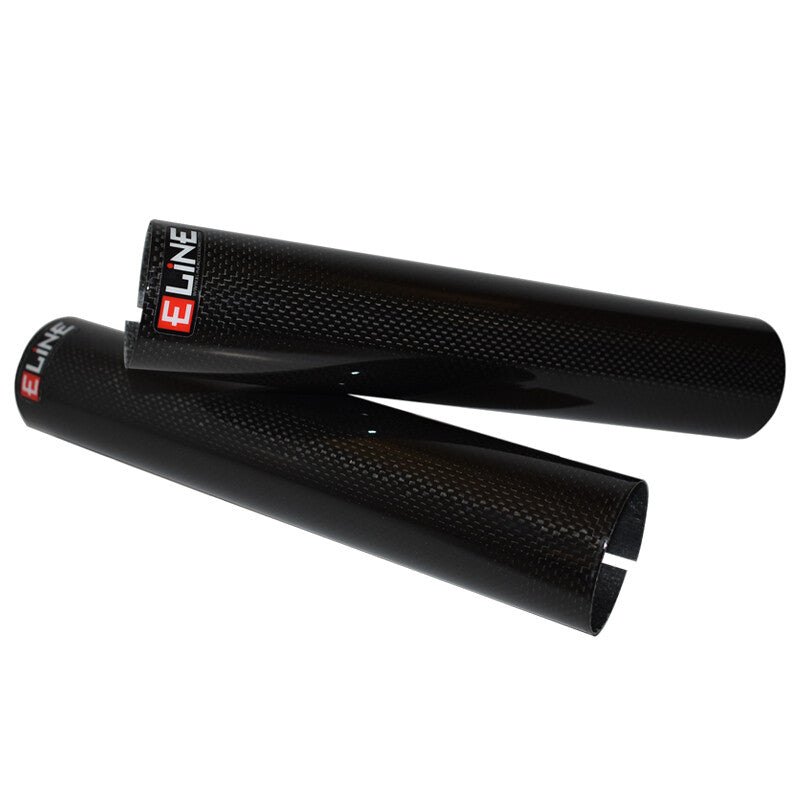 E-Line Accessories Carbon Fiber Fork Guards UNI - FG01 For Beta Dirt Bikes 2010-2023 | Sherco Dirt Bikes 2017-2022 | Yamaha Dirt Bikes 1999-2023