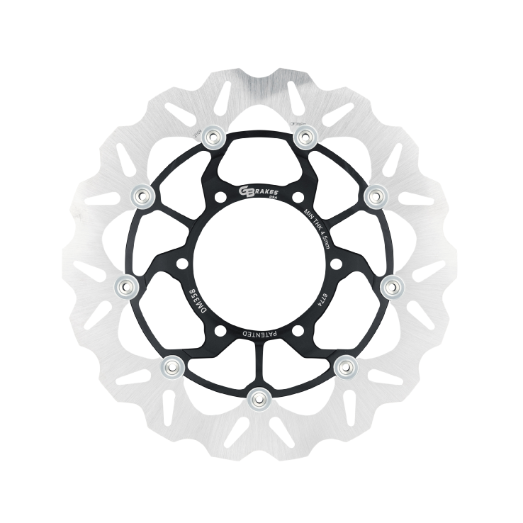 Gbrakes 17-DU039 GBDU039 WAVE ROTOR FRONT