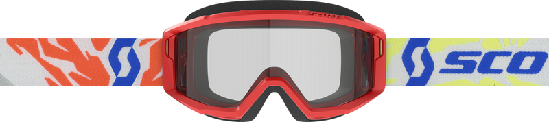 Scott Primal Youth Goggle RED Clear - 403026-0004043