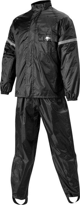 Nelson Rigg 270-15003X WP-8000-BLK-06-3XL WEATHERPRO RAIN SUIT BLACK/BLACK 3X