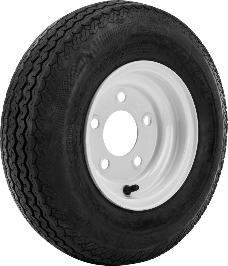 Awc 58-8150 TA2283712-70B480C TRAILER TIRE AND WHEEL ASSEMBLY WHITE