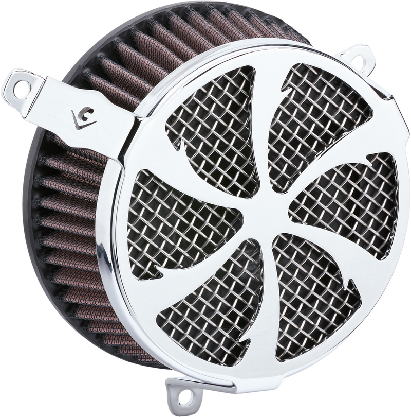 Cobra Air Intake Swept Chrome Honda - 06-0133-01-SB Honda VT1300CR Stateline / VT1300CS Sabre / VT1300CT Interstate / VT1300CX Fury 2010-2019