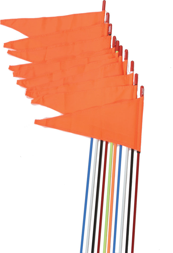 Firestik 36-20965 SR7-ST-NO SAFETY FLAGS STUD MOUNT ORANGE 7' 10/PK