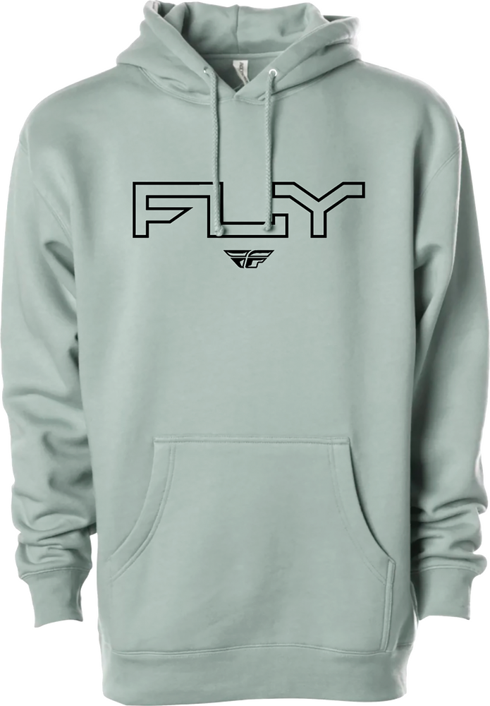 Fly Racing 354-0306L 354-0306L FLY EDGE HOODIE DUSTY SAGE LG