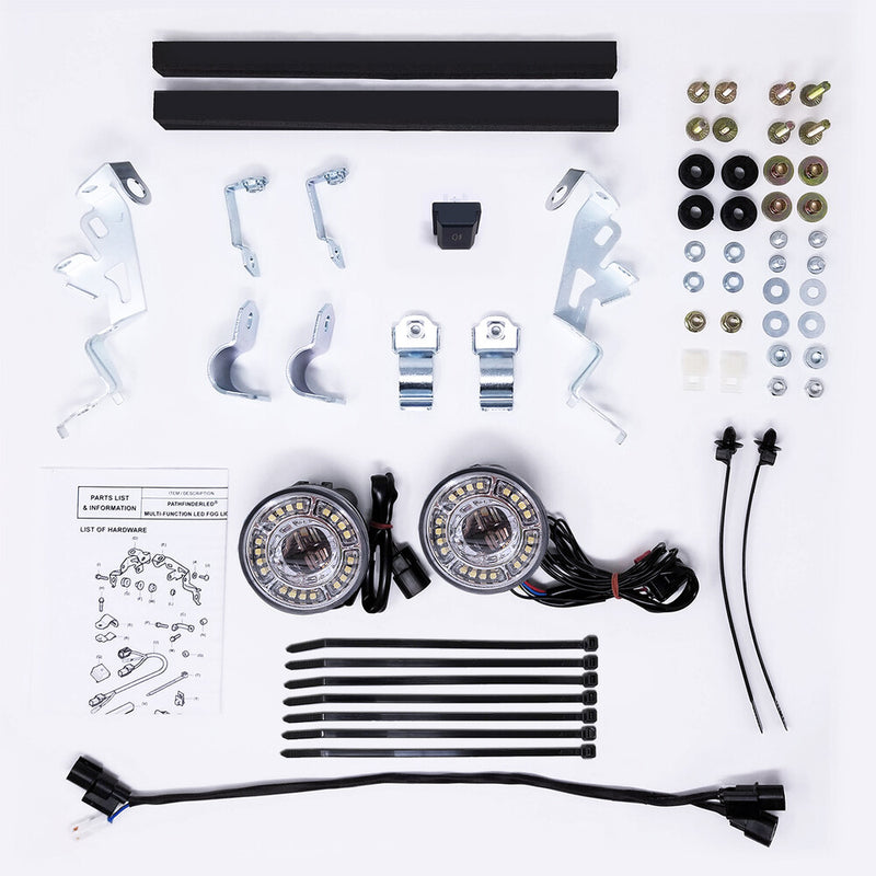 Pathfinder LED FOG Light Kit Multifunction+drl - G20MFS Honda Gold 2020-2021