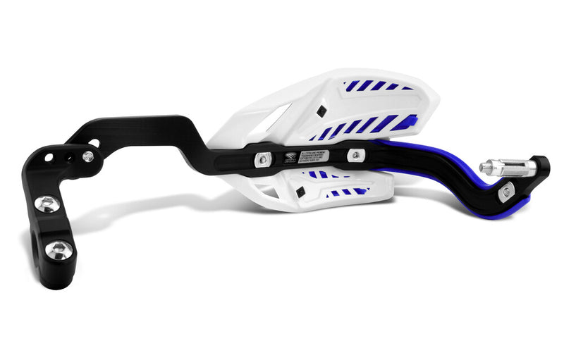 Cycra 714-1591 1CYC-7407-62X CRM WRAP AROUND HANDGUARDS 7/8" CLAMP - WHITE/BLUE