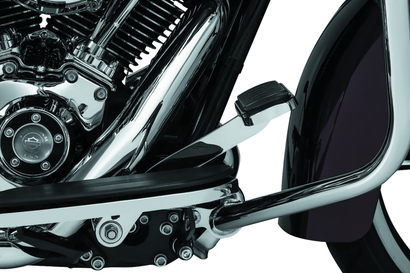 Kuryakyn 9670 Extended Brake Pedal 14 And Up Touring W/o Fairings Chrome - User 1