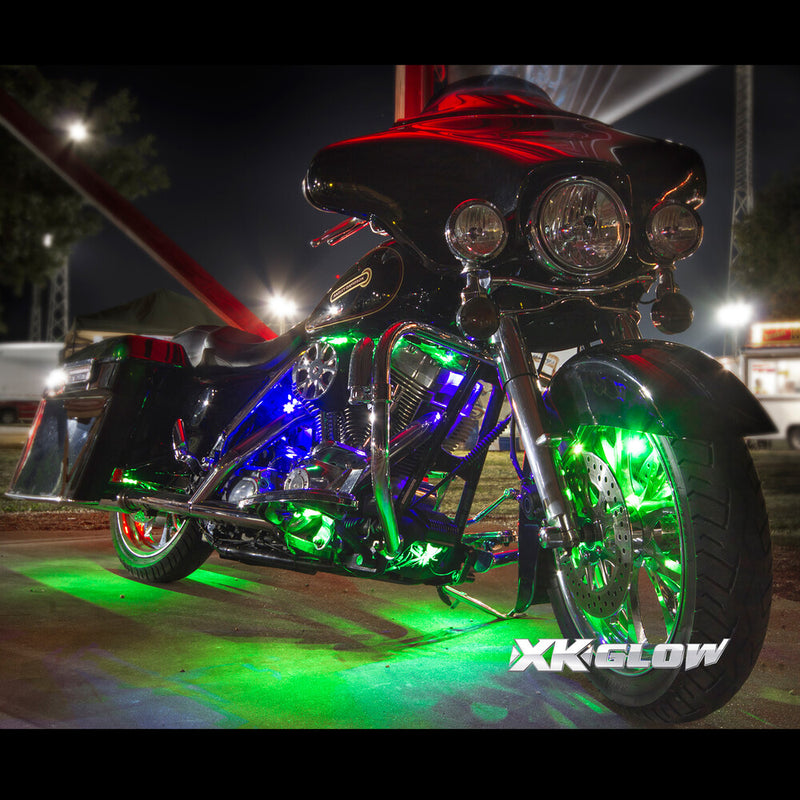 Xk Glow 8PC 7 Color Remote - XK034015