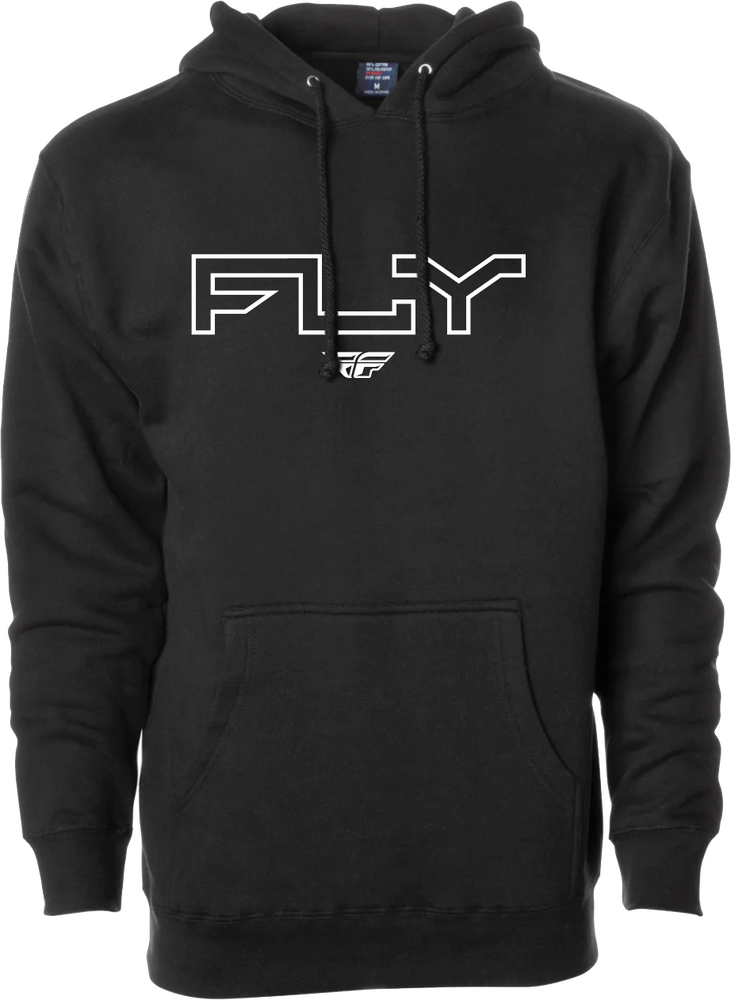 Fly Racing 354-0304M 354-0304M FLY EDGE HOODIE BLACK MD