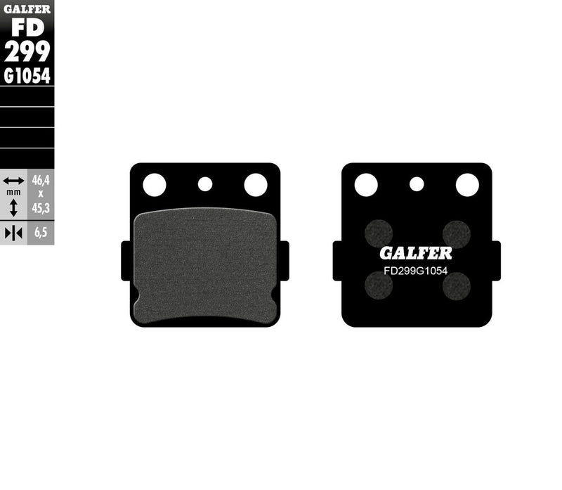 Galfer Brake Pads Semi Metallic - FD299G1054 Yamaha YZ 80 / YZ 85 1993-2025