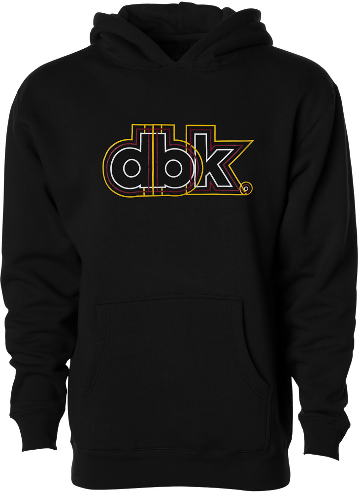 Dbk 325-00020YM YH-LINEDUP-M LINED UP YOUTH HOODIE BLACK YM