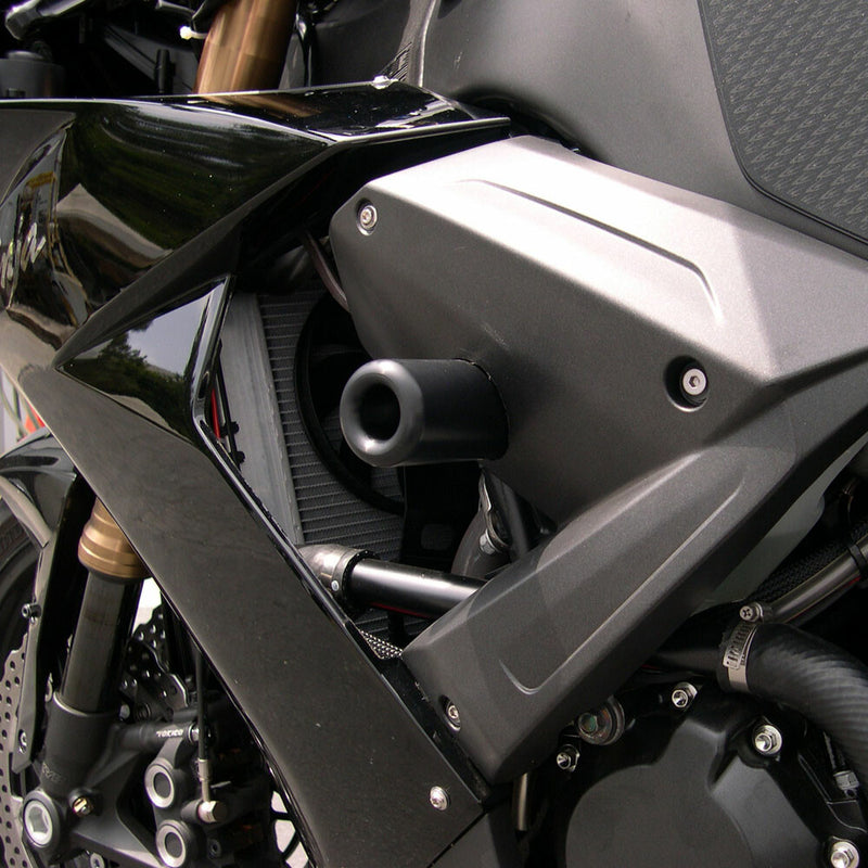 Shogun Frame Sliders Black - 750-4939 Kawasaki Ninja 2008-2010