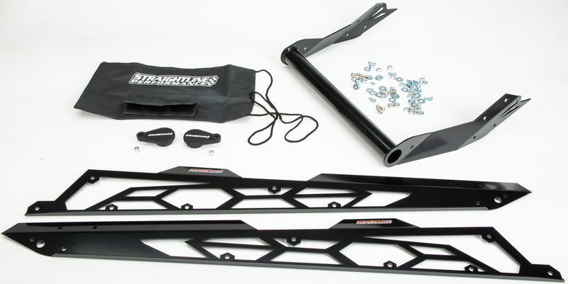 Straightline Performance Hide 'N' GO Rear Bumper S-D 165" Black - 183-236 Ski-Doo Summit / Freeride 2017-2020