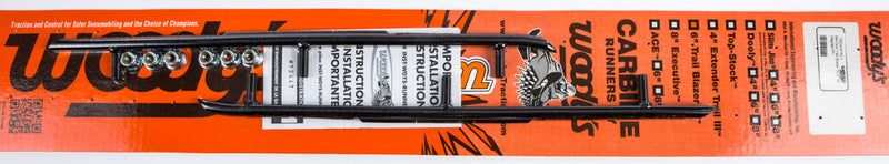 Woody's 6" Carbide Runners S-D - TSD4-6150 Ski-Doo Snowmobiles 1990-1996