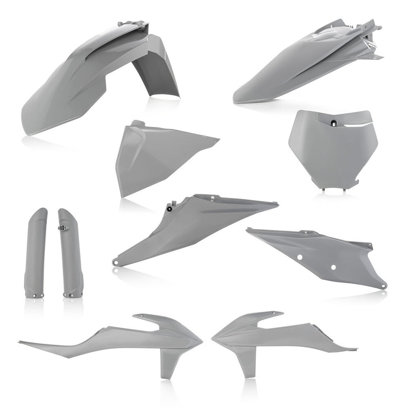 Acerbis Full Plastic Kit Grey - 2726490011 KTM Dirt Bikes 2019-2022
