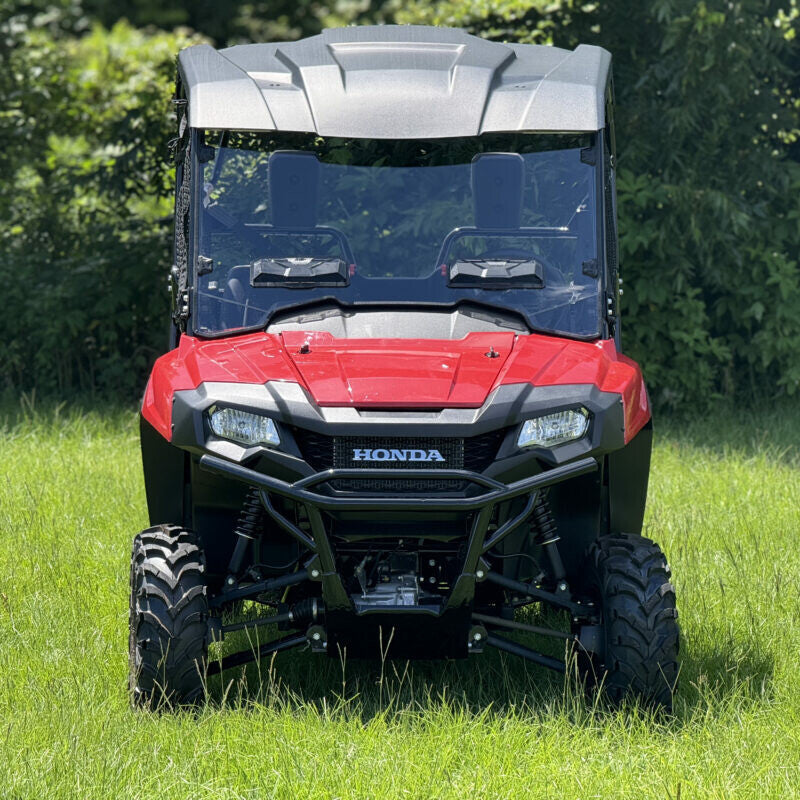 Seizmik Tool-Less Windshield Hard Coated Poly - 50-55321KIT Honda Pioneer 2015-2025