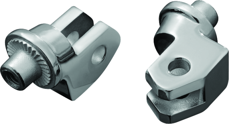 Kuryakyn 8814 Splined Peg Adapter Yamaha Front Chrome - Photo - Primary