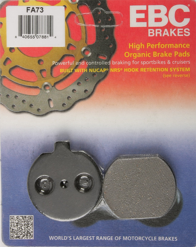 EBC Brake Pads Organic - FA73 Kawasaki Motorcycles 1977-1982