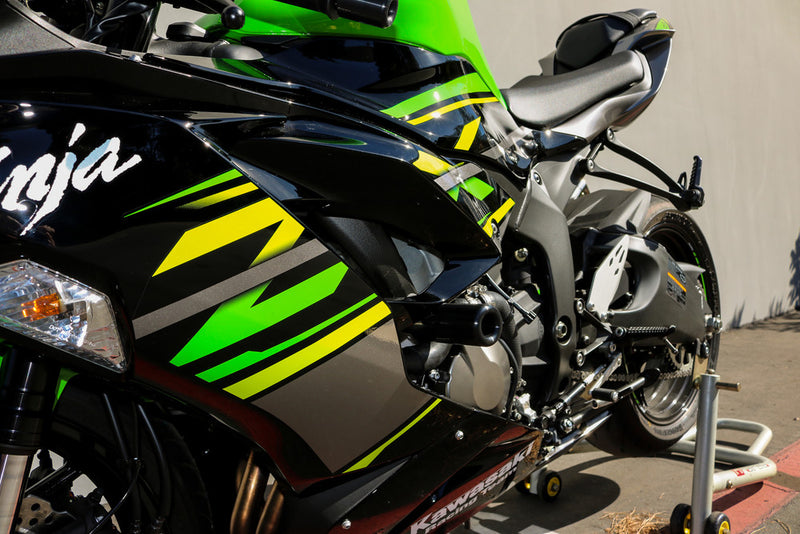 Shogun PR Frame Sliders Black - 750-4459 Kawasaki Ninja 2019-2023