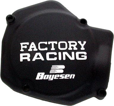 Boyesen Factory Racing Ignition Cover Black - SC-01AB Honda CR125R 1988-2007