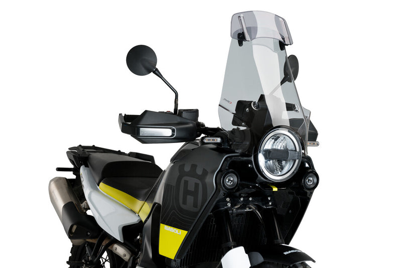 Puig Hi-Tech Parts Windscreen Touring W Visor Smoke HUS - 21483H Husqvarna Norden 2022-2024